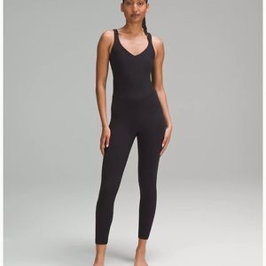 Lululemon black bodysuit size 14